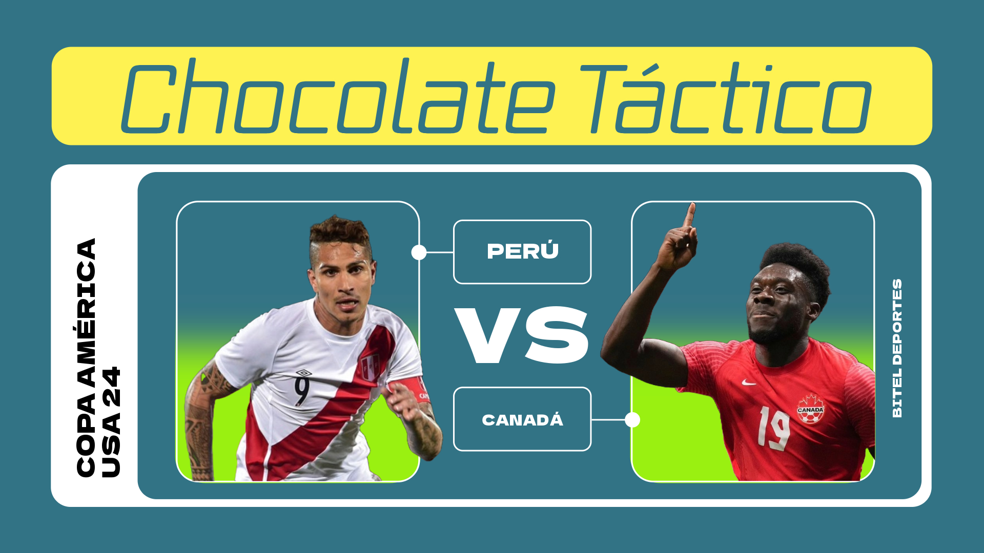 Chocolate táctico: Perú vs Canadá