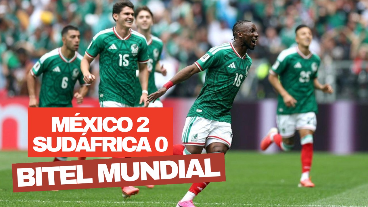Comenz&oacute; el mundial. M&eacute;xico vs Sud&aacute;frica 