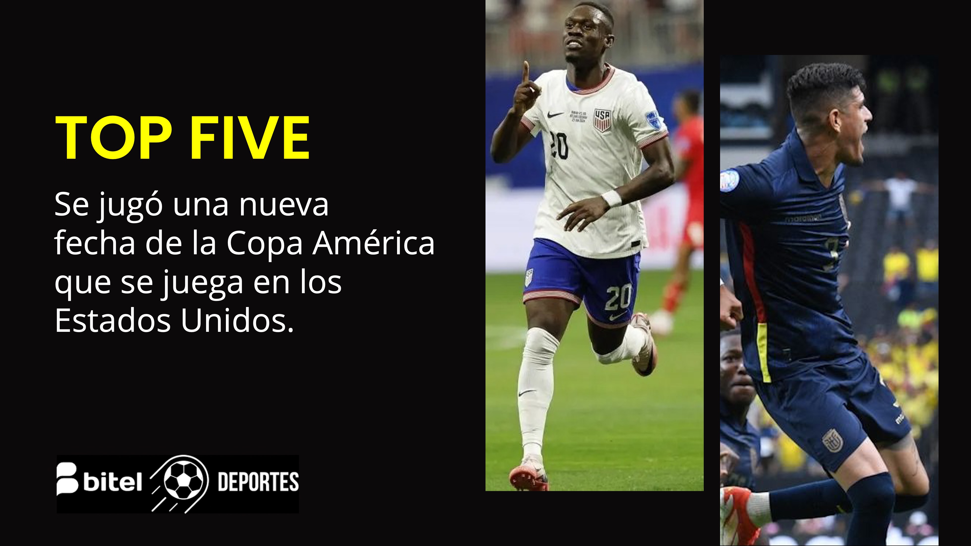 Los 5 mejores goles de la Copa América 
